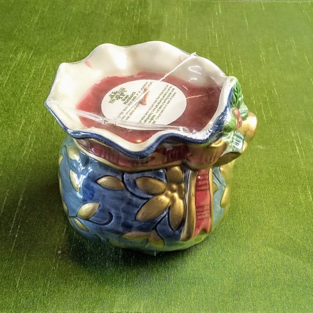 NWT Fitz and Floyd Holiday Fragrance Candle Holder